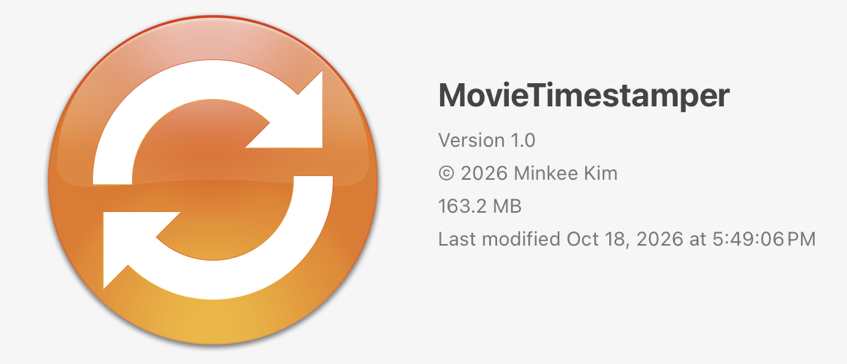 MovieTimestamper v1.0 Released!